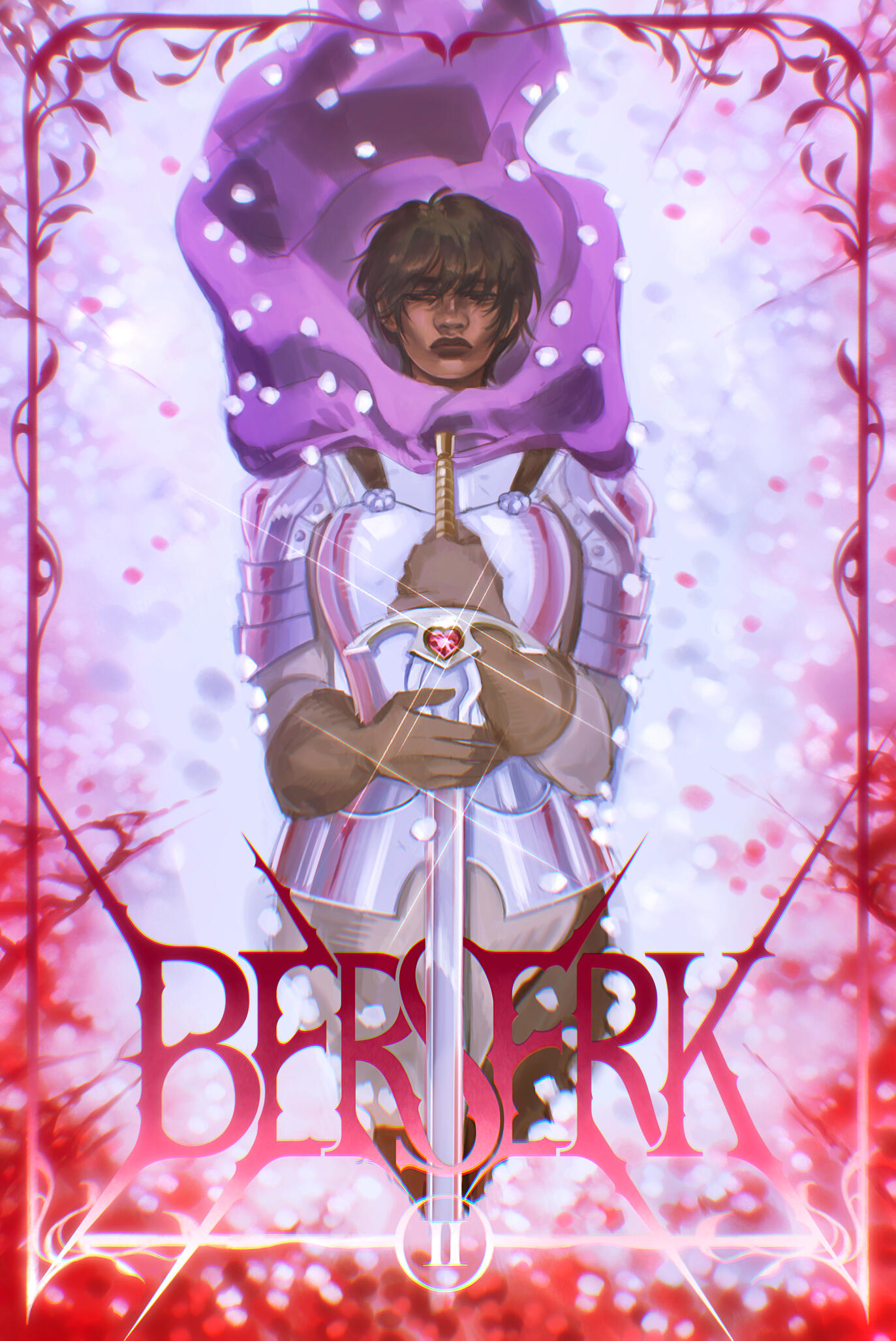 Fan cover "Berserk vol. 2" (Character: Casca)