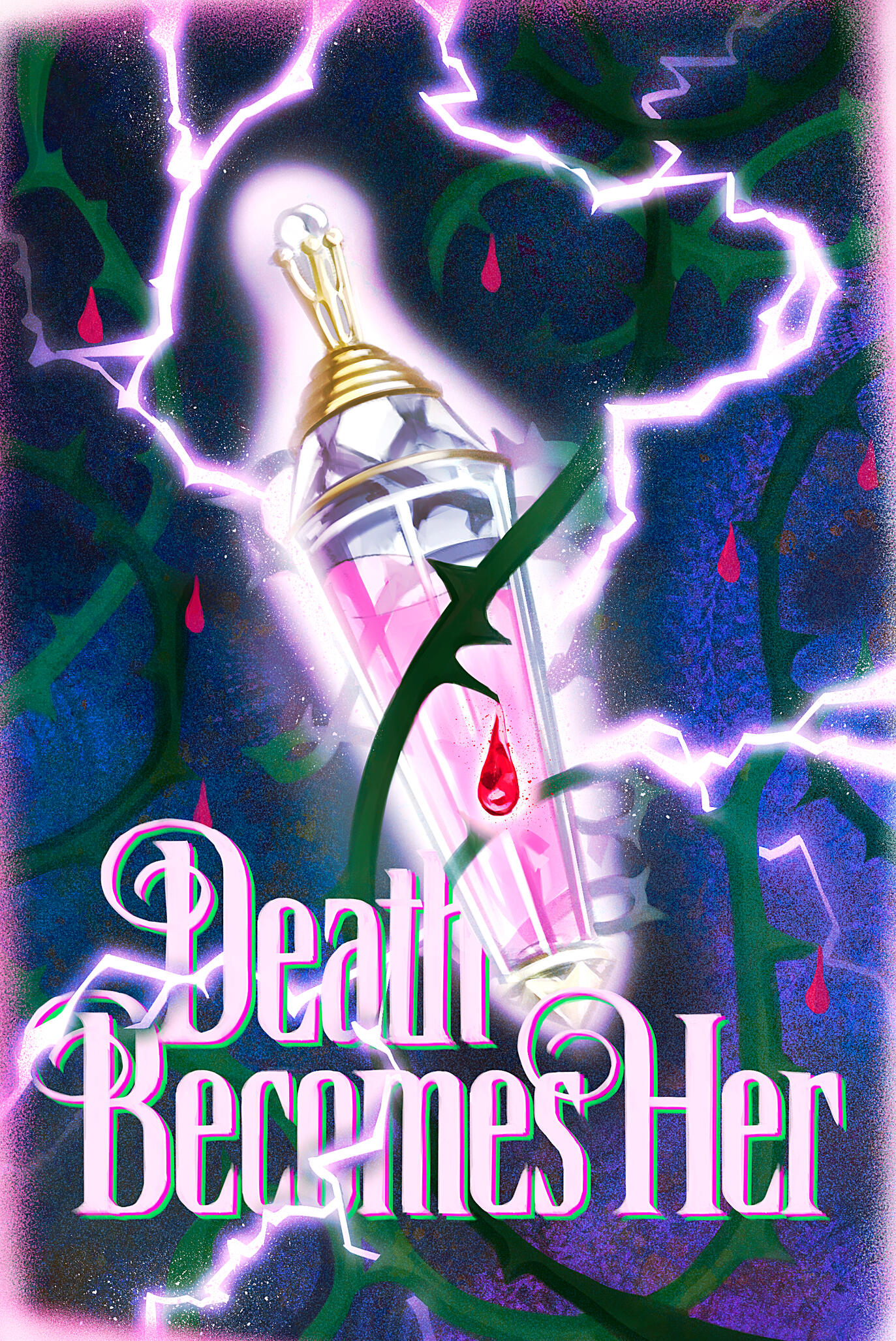 Fan book cover for the movie "Death Becomes Her" by Robert Zemeckis